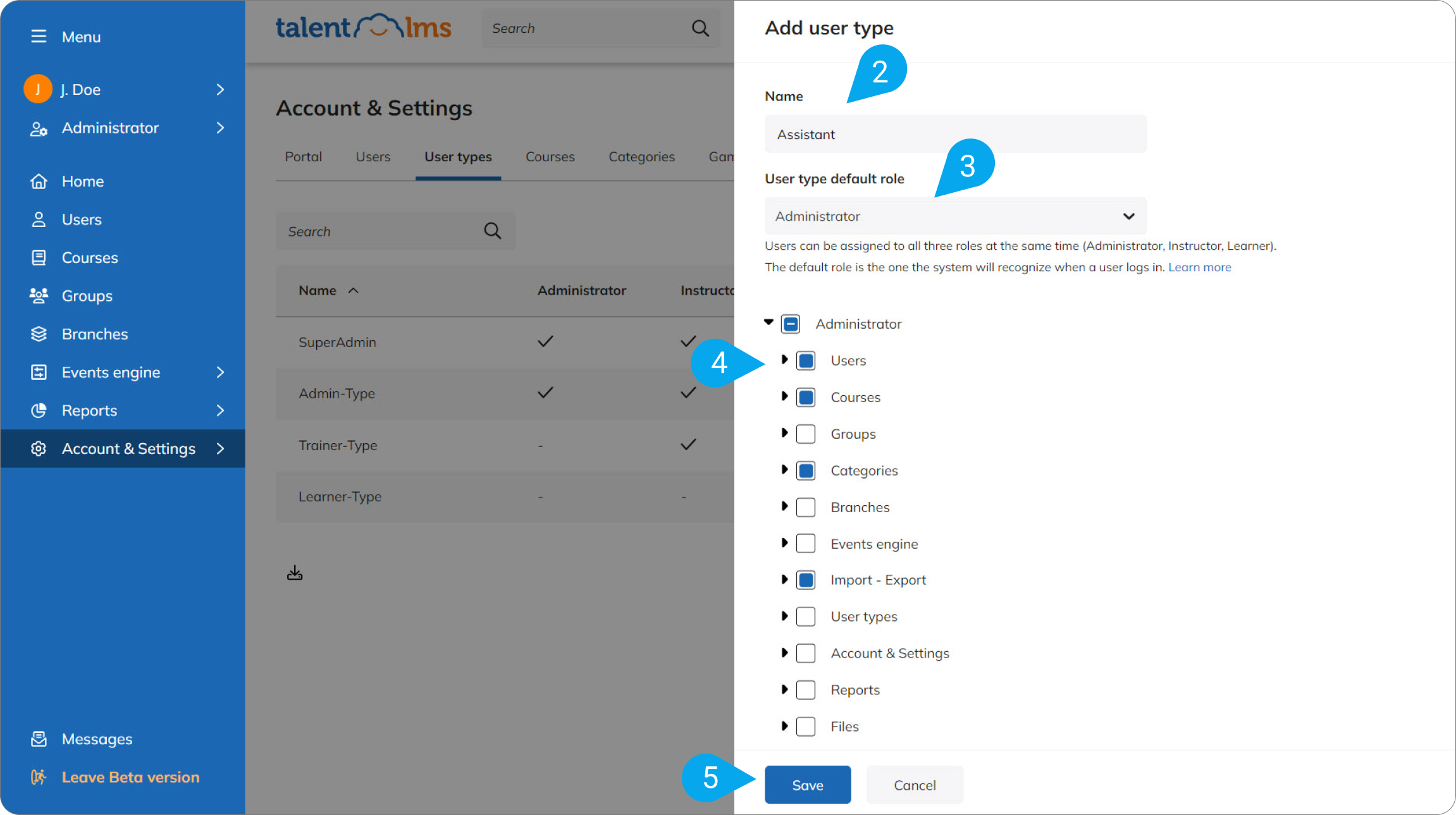 A guide to user types Assistant save.png