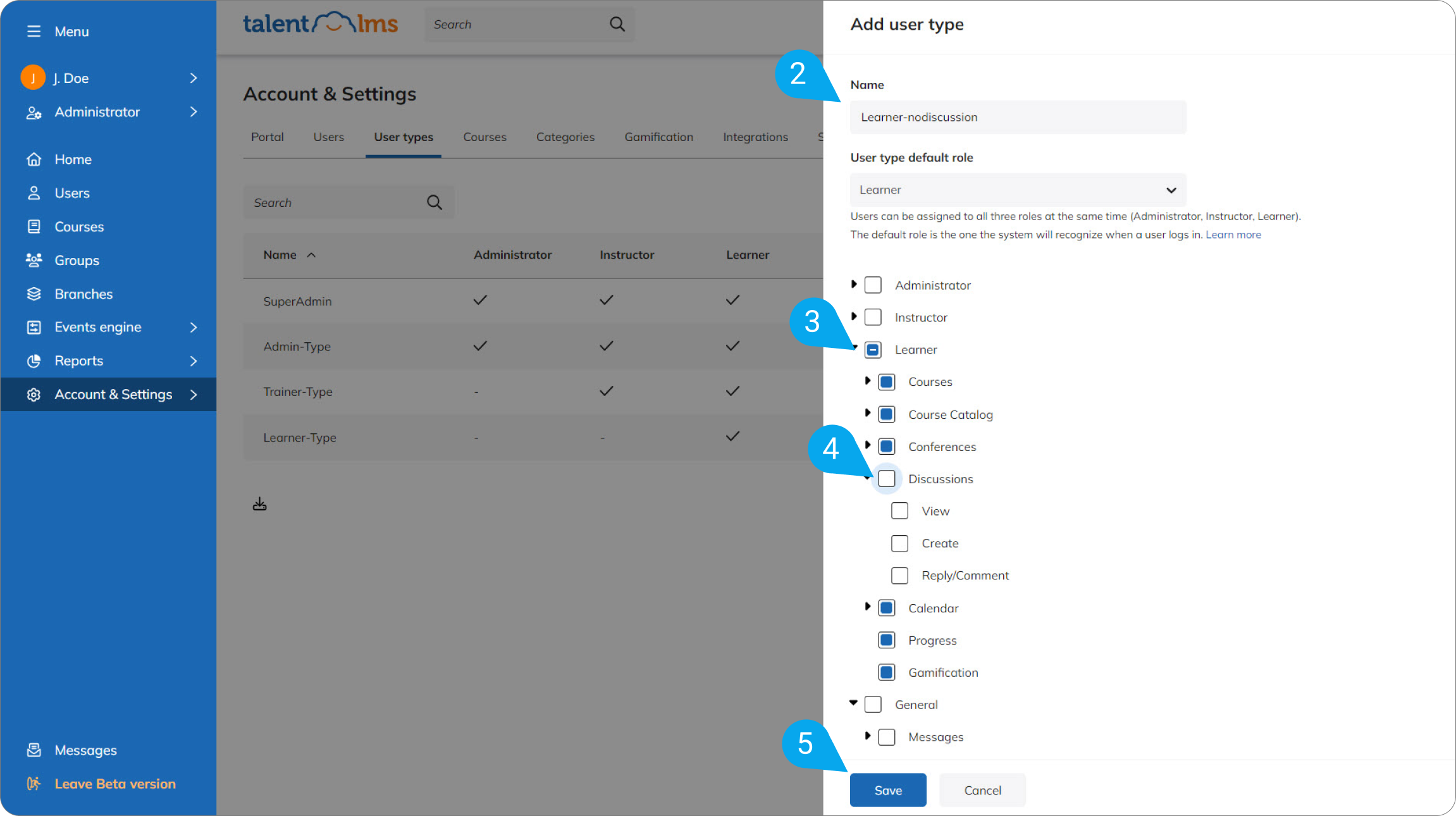A guide to user types Learner-nodiscussion.png