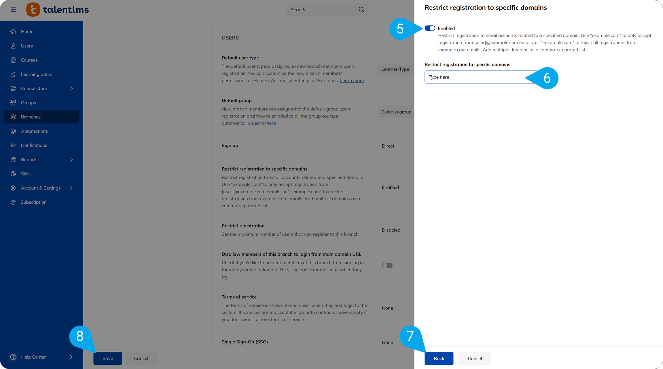 How to restrict registration to specific domains in TalentLMS5.png