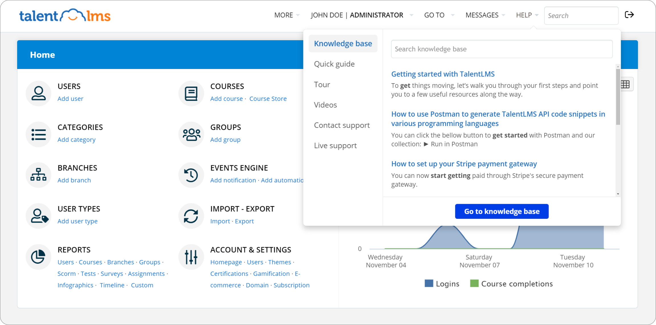 How to add a test – TalentLMS Support - Help Center