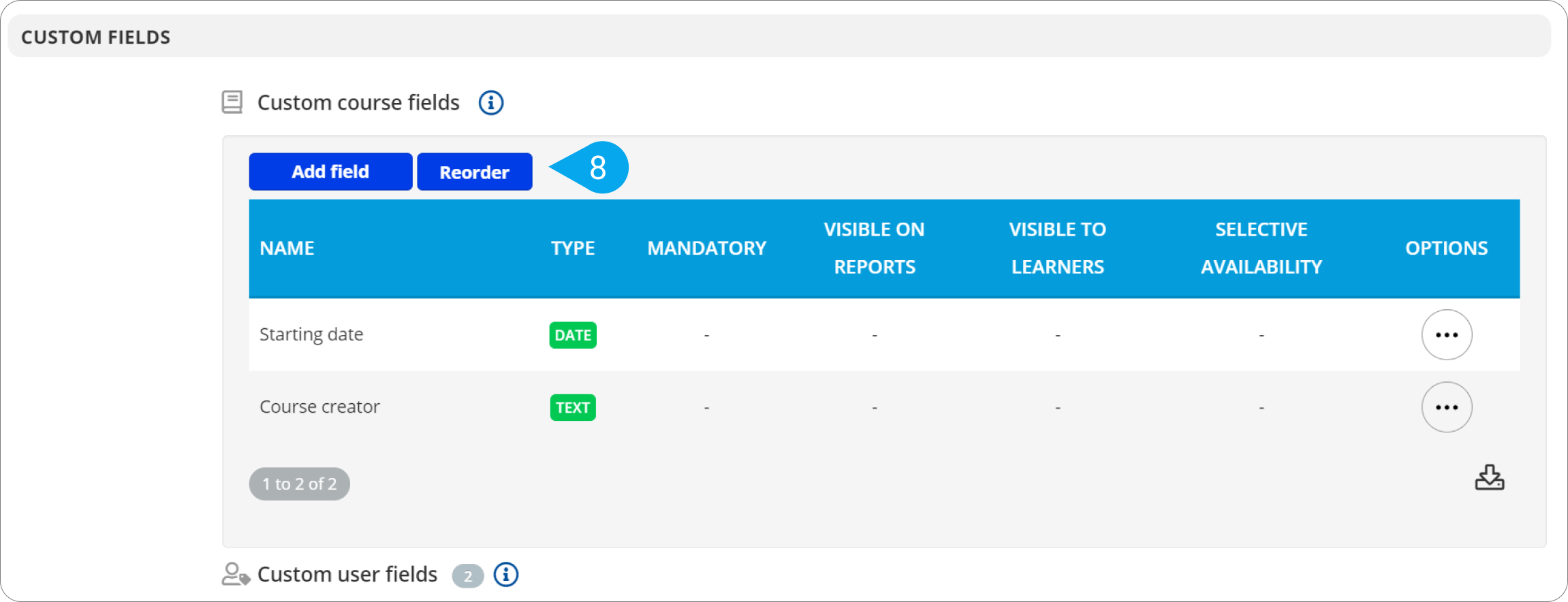 Assign custom fields – Documentation –