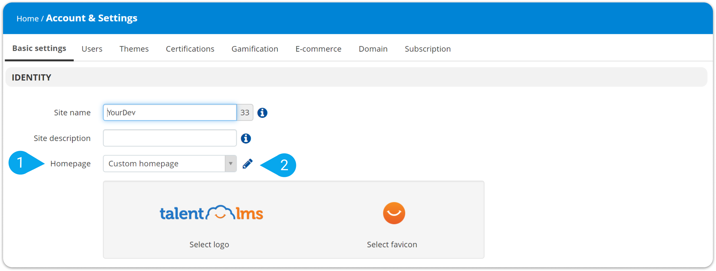 Go To Homepage >> How To Customize Your Homepage Talentlms Support Help Center Go To Homepage >> How To Customize Your Homepage Talentlms Support Help Center