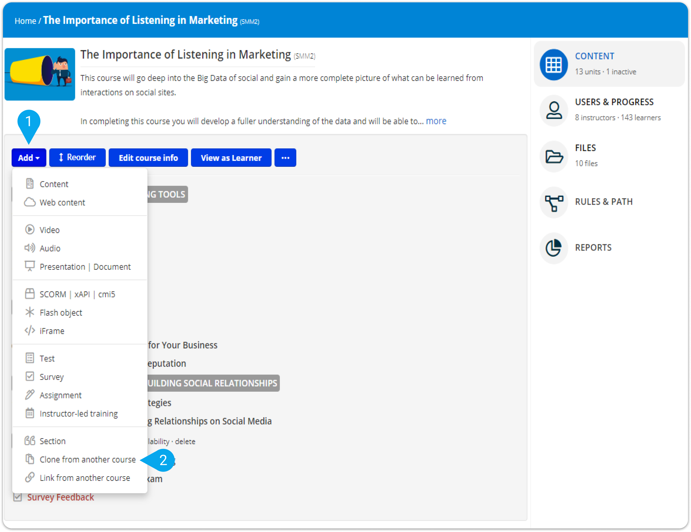 mweb learning and library