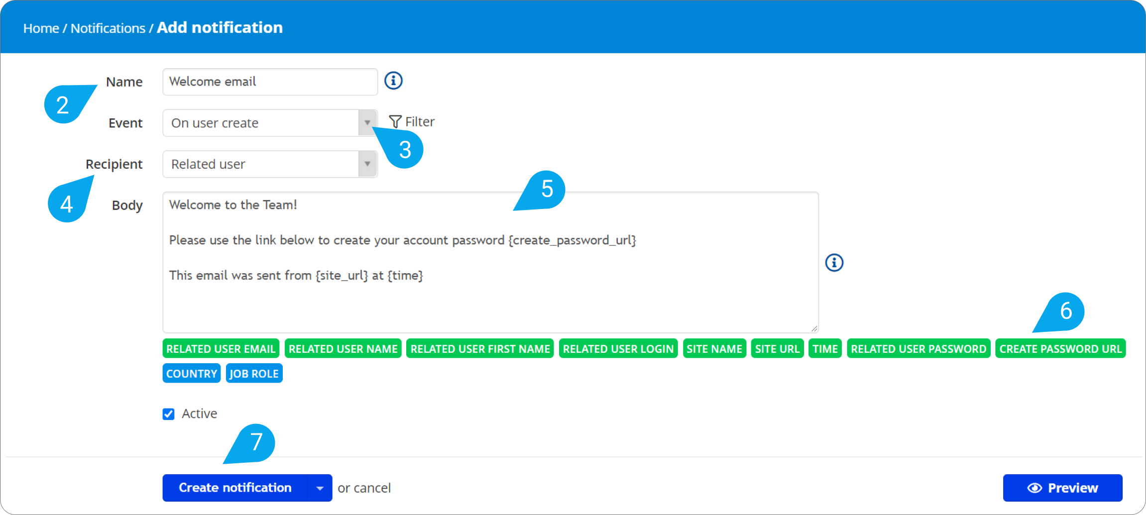 How to allow newly created users to set their own passwords in the ...