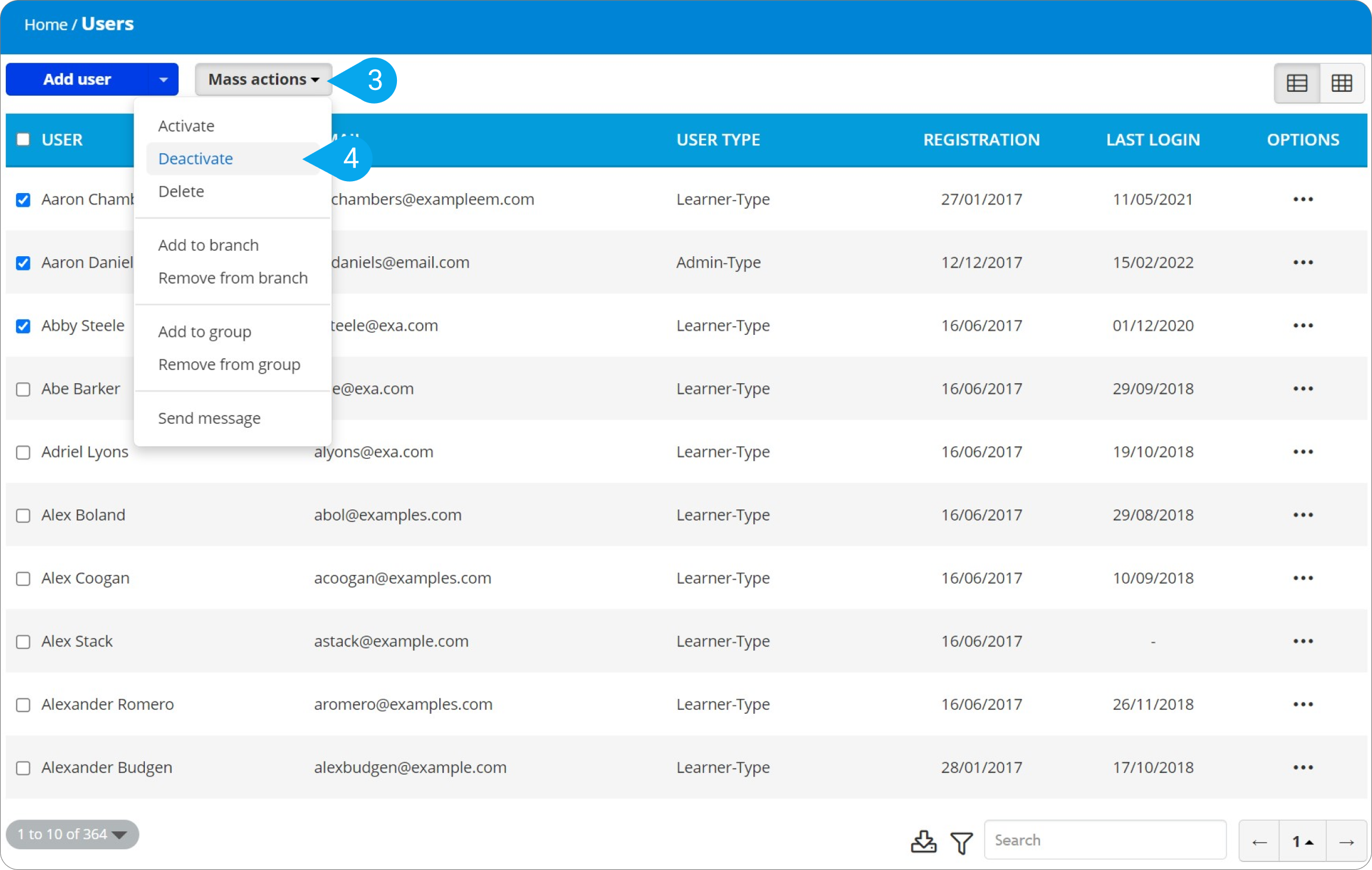 How To Deactivate Users In The Legacy Interface – Talentlms Support 