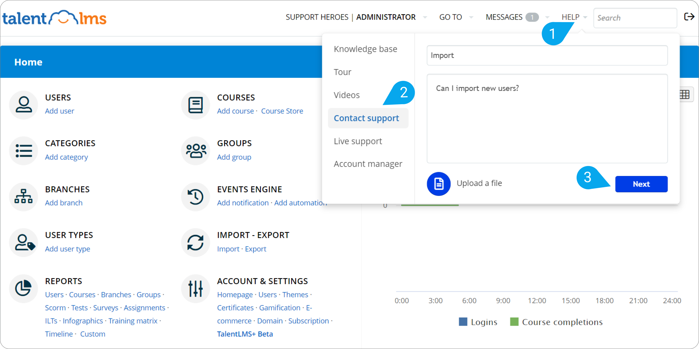 How to add a test – TalentLMS Support - Help Center